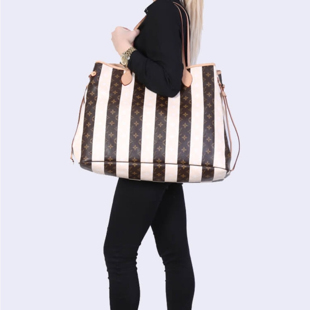 ISO IN SEARCH OF! Louis Vuitton Rayures Neverfull XL - Picture 1 of 1